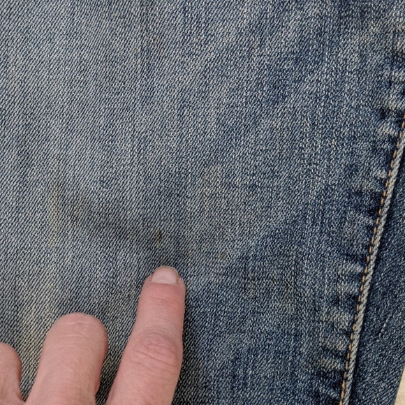 Current/Elliott The String Bean Jeans | Worn-In Boyfriend Ankle Fit Jean - Picture 5 of 7